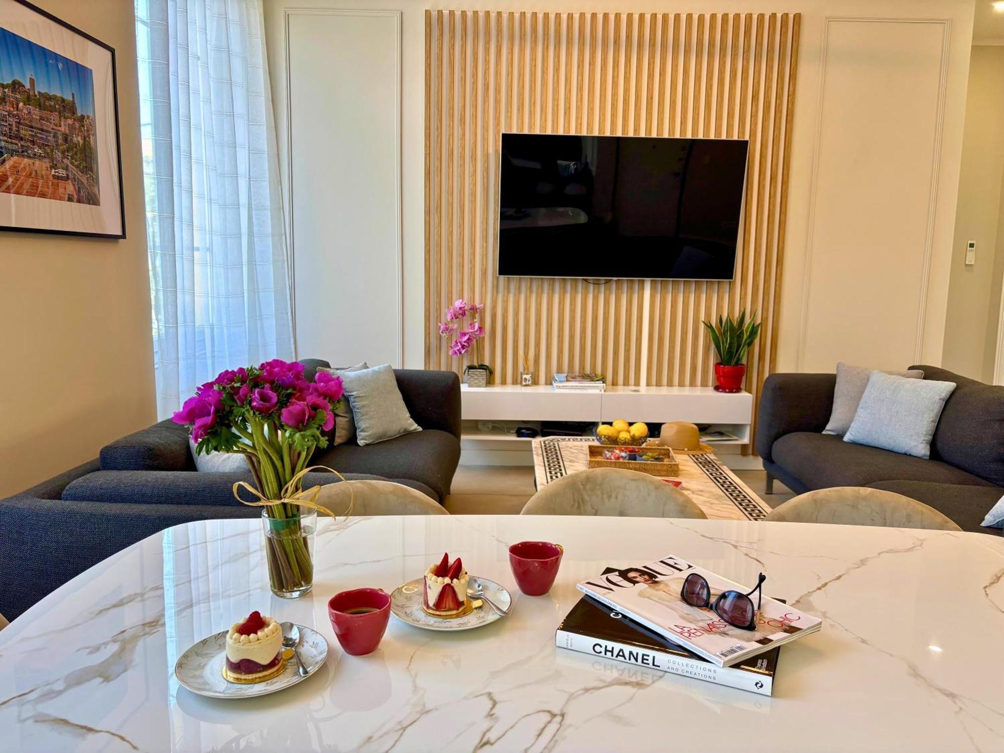 Beautiful 4 Beds & 4 Baths, 10Min From Palais, 4 Stars Residence カンヌ エクステリア 写真